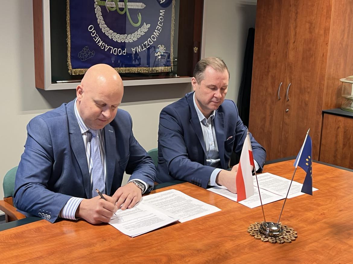 Podpisanie porozumienia o współpracy z Podlaskim Wojewódzkim Lekarzem Weterynarii.